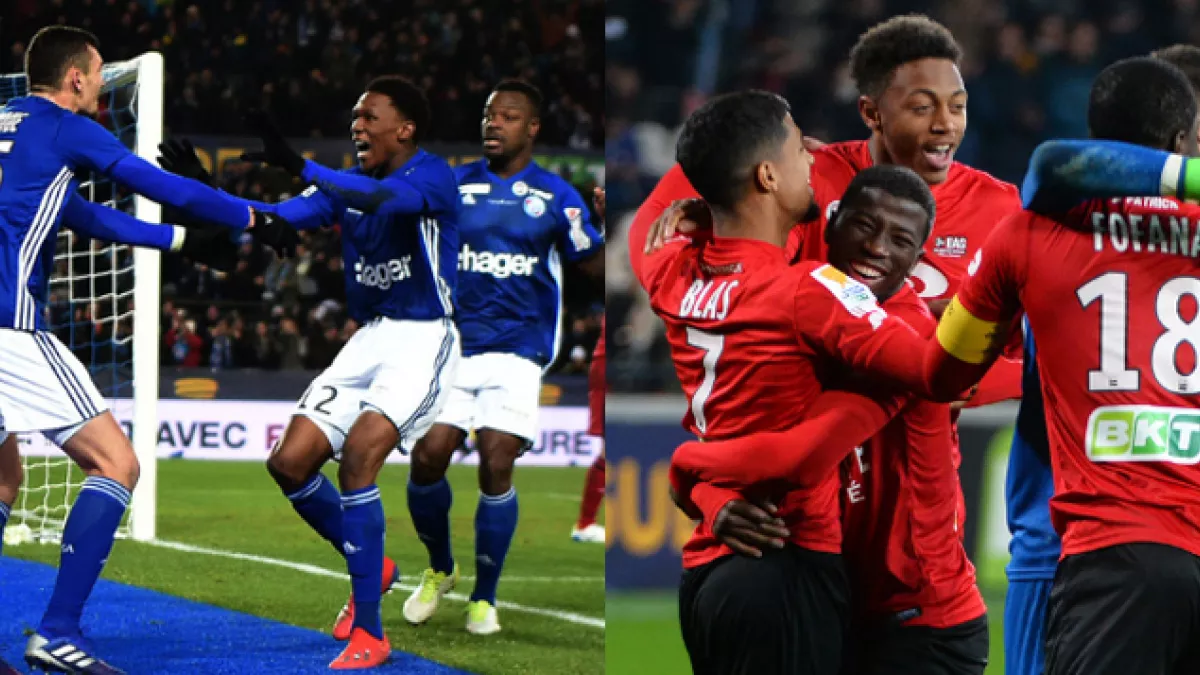 Strasbourg v Guingamp Strasbourg v Guingamp