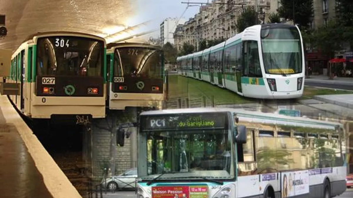 Metro, bus et tram Metro, bus et tram