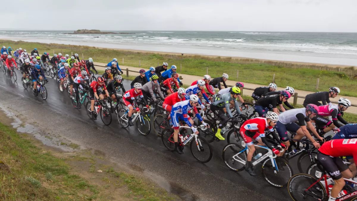 Tour de Bretagne cycliste 2019 en bord de mer Tour de Bretagne cycliste 2019