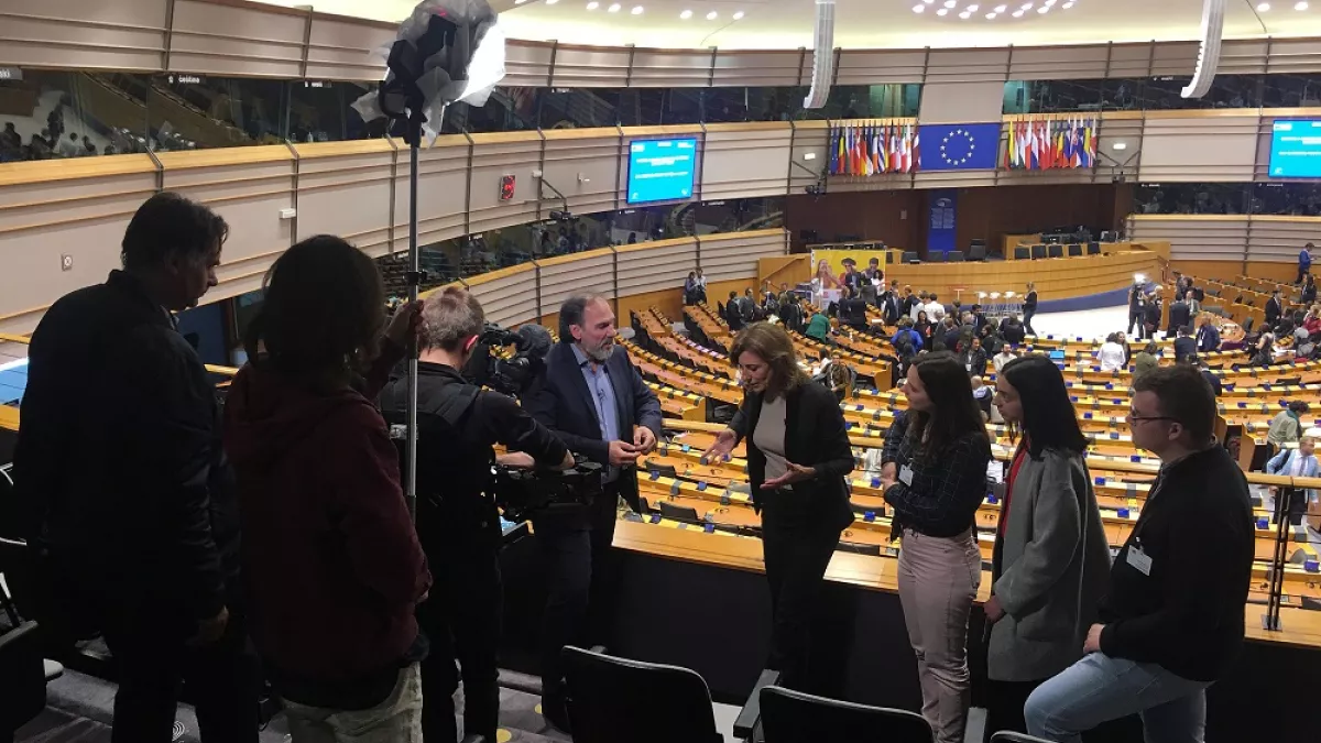 Parlement européen à Bruxelles