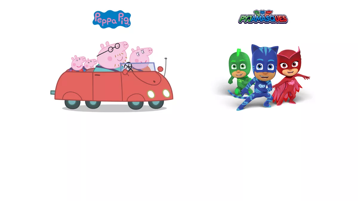 Peppa Pig et les Pyjamasques Peppa Pig et les Pyjamasques
