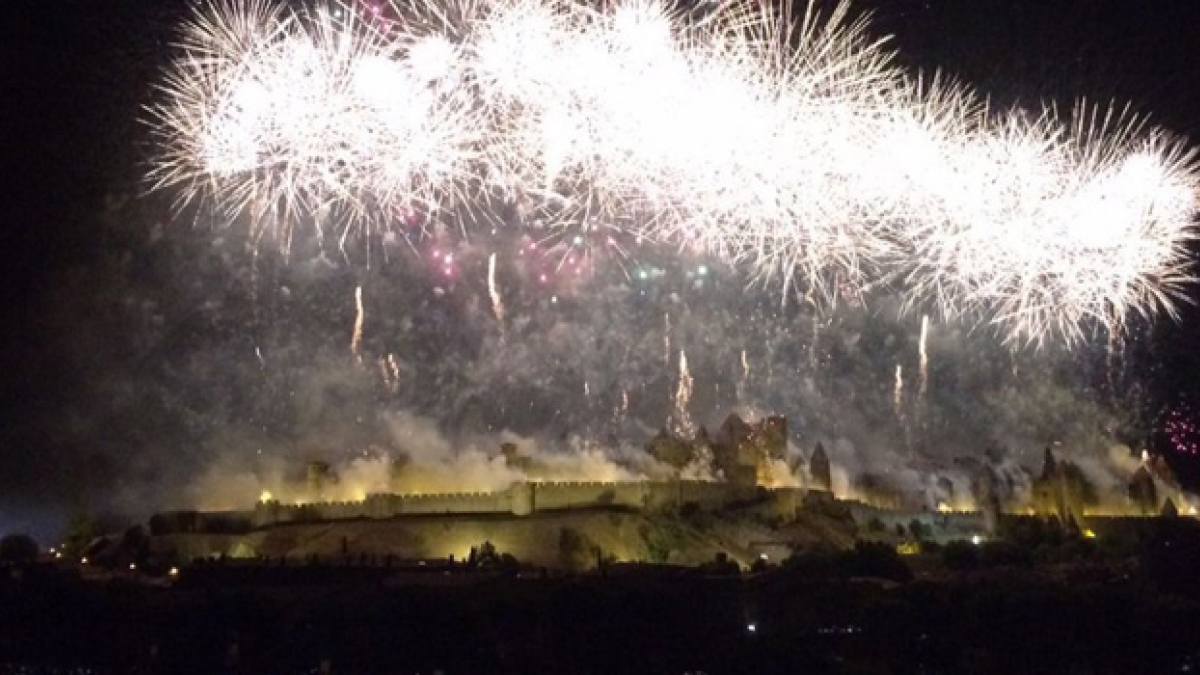 Feu d'artifice Carcassonne