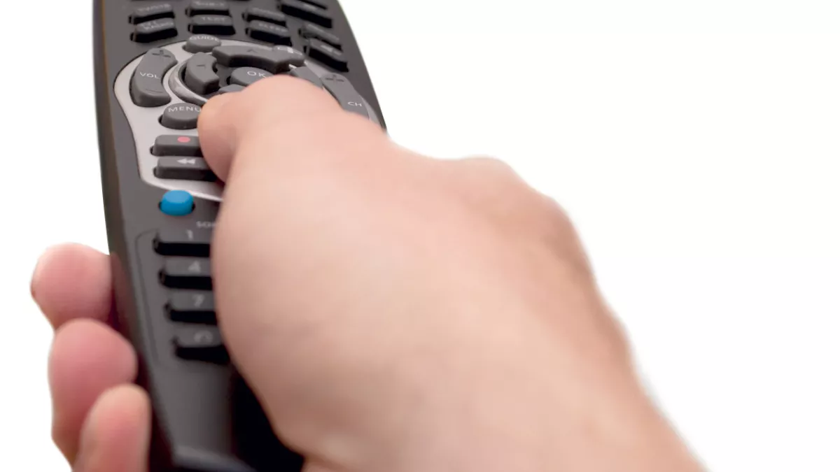 Télécommande en action