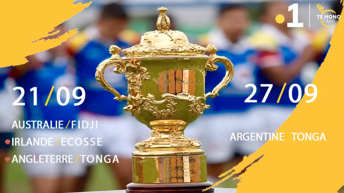 @servicecommunicationpolynésiela1ere Coupe du Monde de Rugby 2019 - 21 et 27 sept