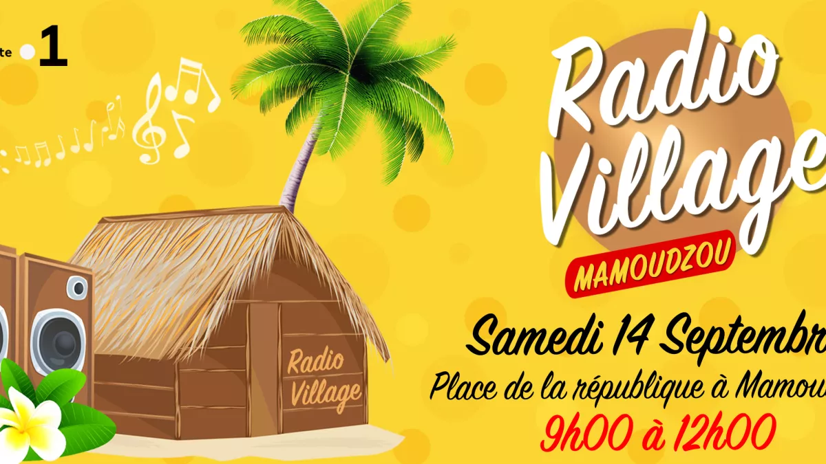 RADIO VILLAGE s'invite au Salon du Tourisme de Mayotte RADIO VILLAGE Salon du Tourisme de Mayotte