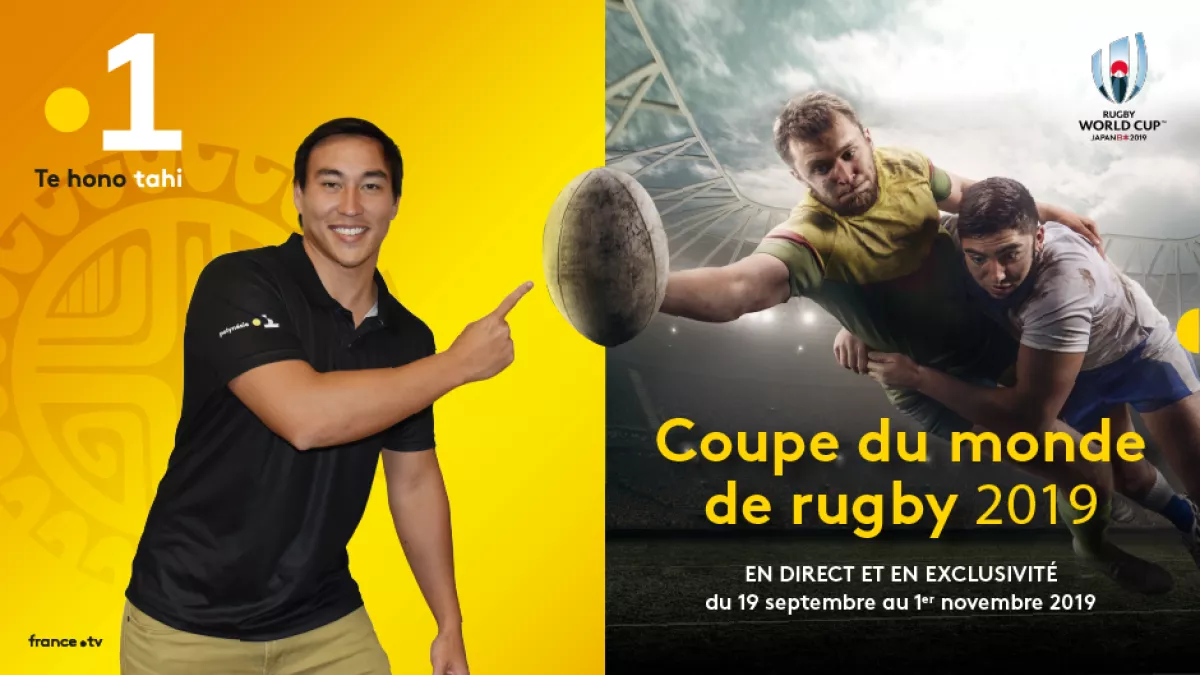 @servicecommunicationpolynesiela1ere Coupe du Monde de Rugby 2019 - France/USA
