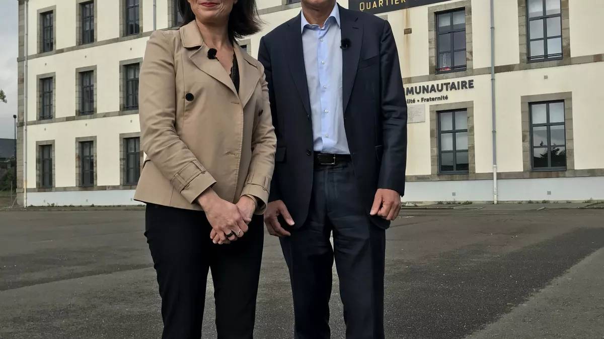 Virginie Charbonneau et François Zocchetto Virginie Charbonneau et François Zocchetto