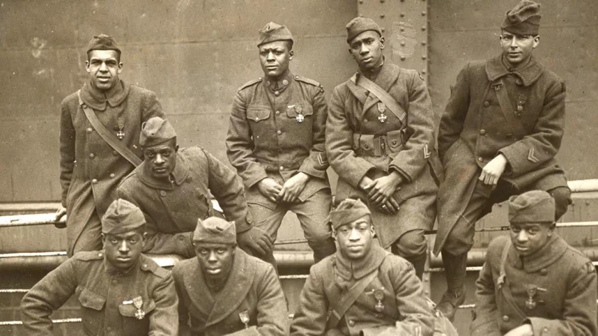 La Grande Guerre des Harlem Hellfighters Visuel
