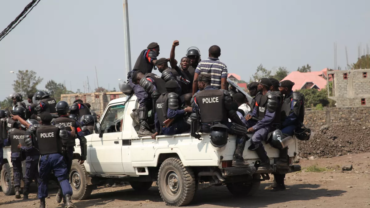 Arrestation Congo Lucha Arrestation Congo Lucha
