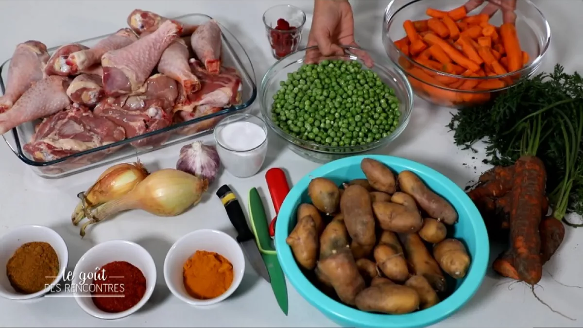 les ingrédients du poulet coco les ingrédients pour réaliser un poulet coco