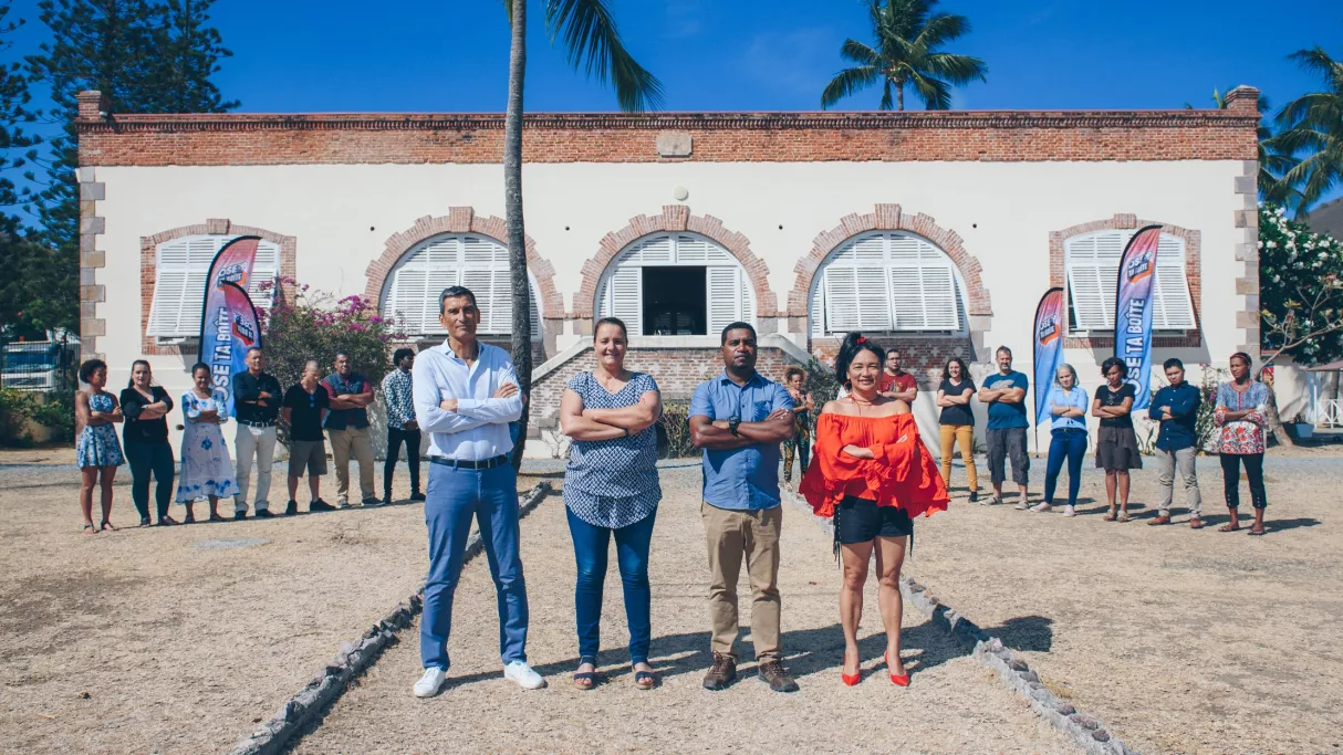 Le jury et les candidats