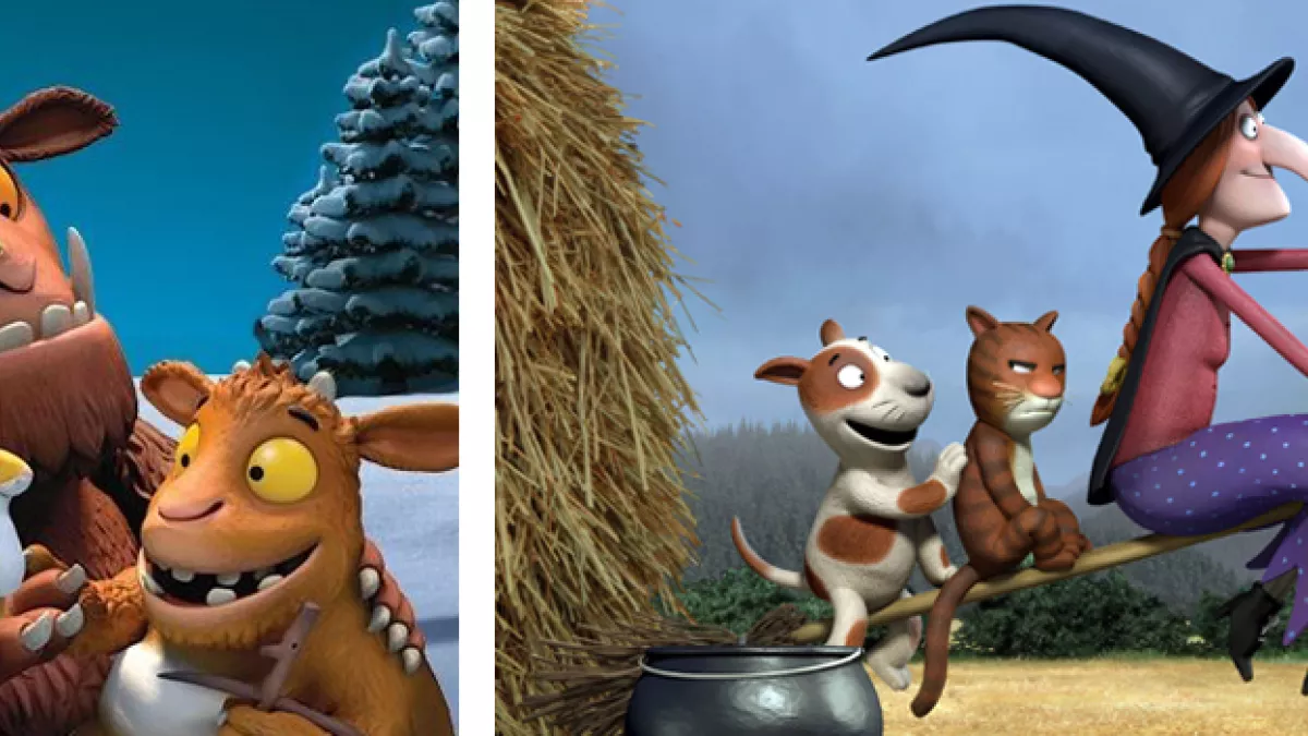 Gruffalo - petit Gruffalo et la sorcière dans les airs Gruffalo - petit Gruffalo et la sorcière dans les airs