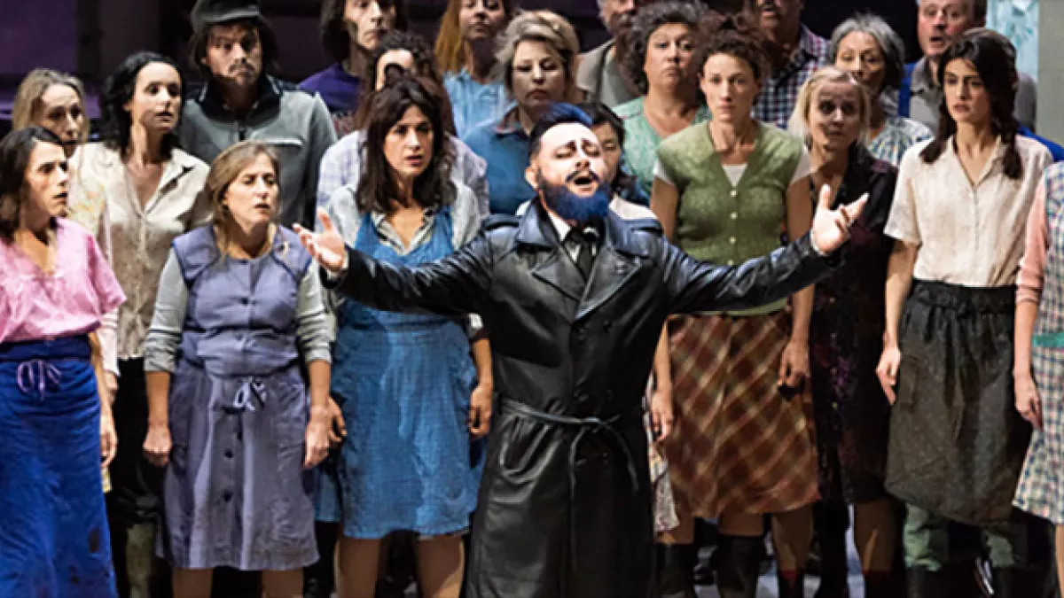 Barbe bleue à l'opéra de Lyon mis en scène par Laurent Pelly / © Stofleth Barbe bleue à l'opéra de Lyon mis en scène par Laurent Pelly / © Stofleth