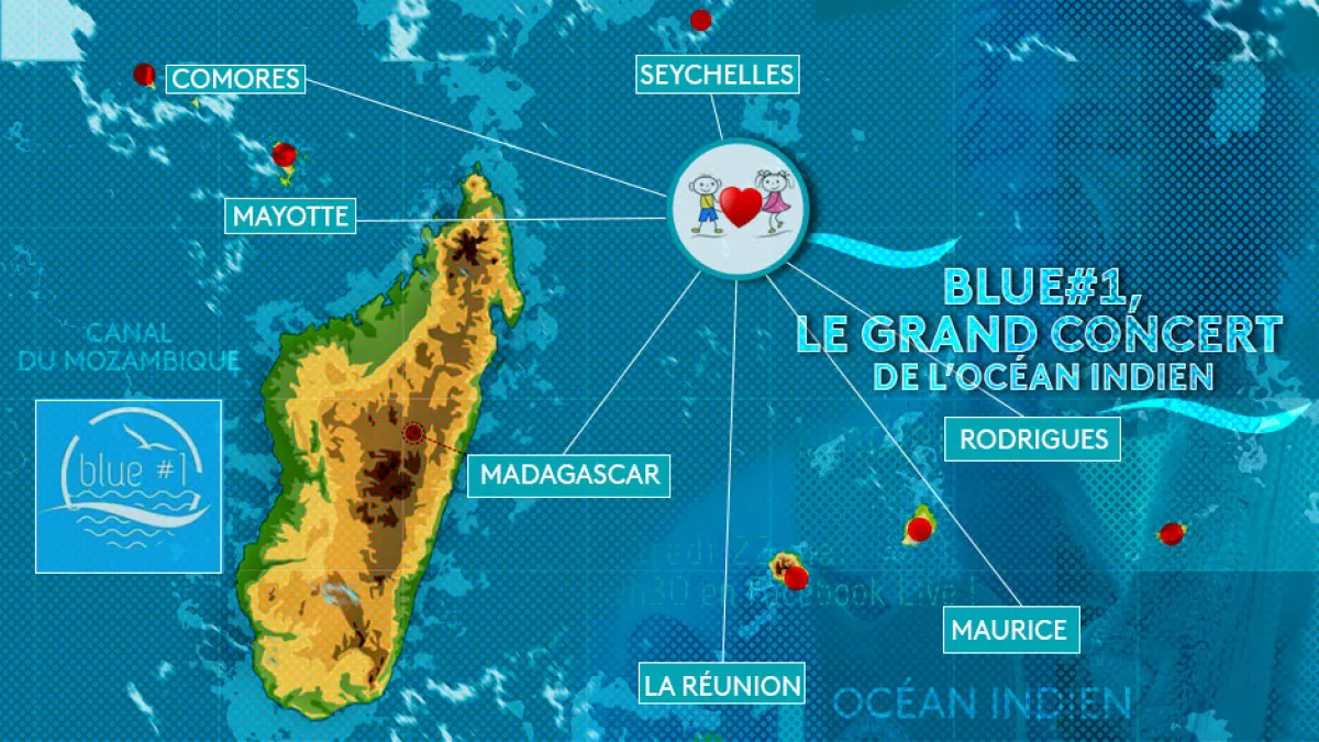 BLUE #1 LE GRAND CONCERT DE L’OCÉAN-INDIEN BLUE #1 LE GRAND CONCERT DE L’OCÉAN-INDIEN