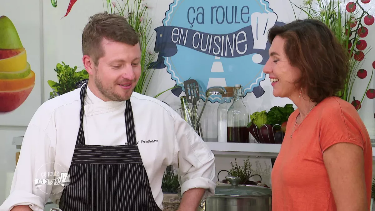 Ça roule en cuisine avec Bertrand Grandhomme - crédit FTV Ça roule en cuisine avec Bertrand Grandhomme - crédit FTV
