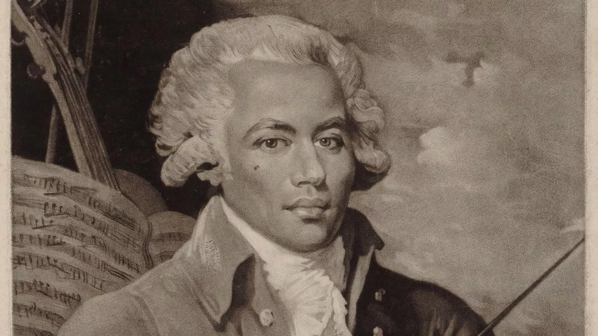 © DR - Lithographie par William Ward d’après Mather Brown (1788) Chevalier de Saint-George