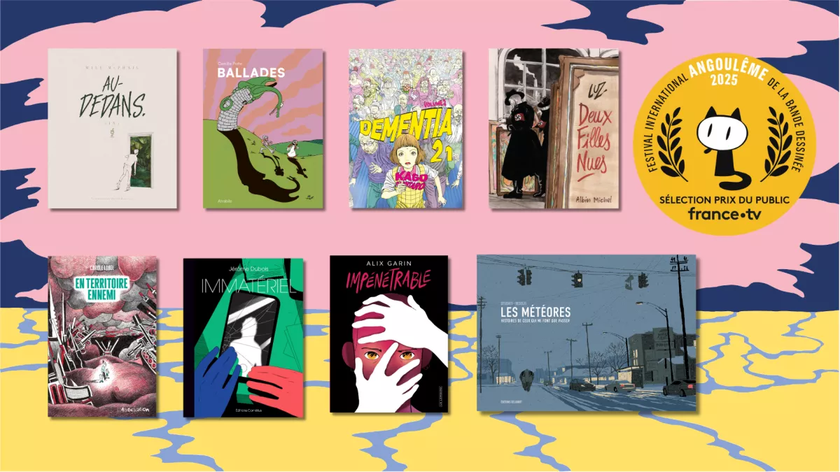 La sélection 2025 des Fauves d'Angoulême / Prix du public France Télévisions