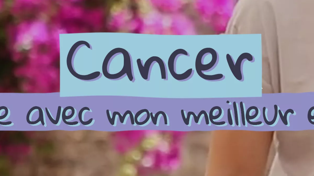 Affiche du documentaire Affiche du documentaire Cancer, ma vie avec mon meilleur ennemi