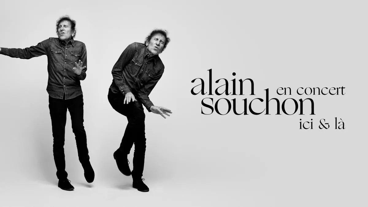 Alain Souchon au Palais des Sports Un artiste à part dans le paysage de la chanson française La tournée "Alain Souchon en concert ici & là" fait suite au succès de l'album "Ame fifties", sorti en 2019, certifié double disque de platine et sacré album de l'année aux Victoires de la Musique 2020. Compagnon de route de Laurent Voulzy, auteur de chansons engagées et populaires qui ont marqué chaque décennie, Alain Souchon est un artiste à part dans le paysage de la chanson française