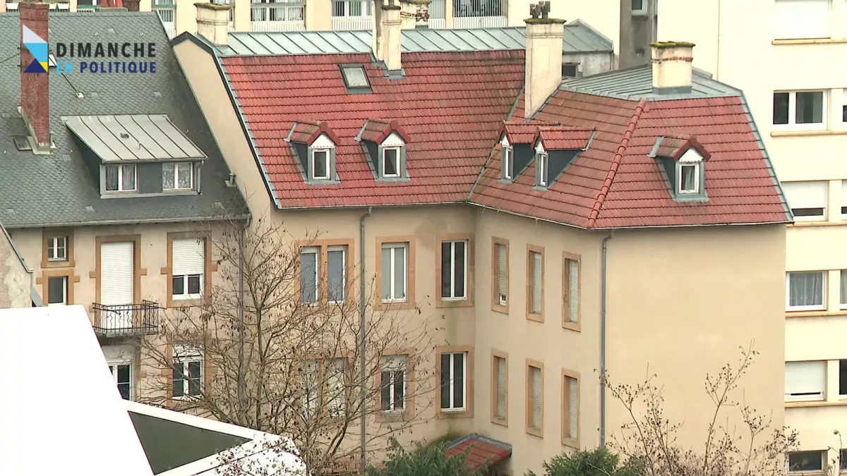 Dimanche en politique - Immobilier : quelles perspectives en 2023 ? © FTV Photo d'immeubles à Nancy
