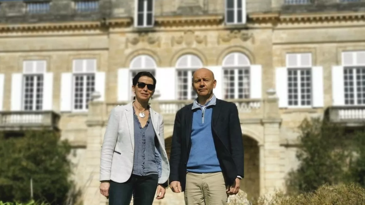 Sara et Olivier Cuvelier du château le Crock 