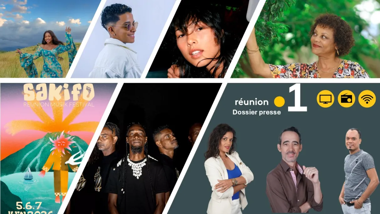 Sakifo Musik Festival 2026  Du 5 au 7 juin 2026 | @Reunionla1ere 📺 📻 🌐 RÉUNION LA 1ÈRE, VOTRE PLUS GRANDE SALLE DE SPECTACLE ! 🎯 Pour ne rien rater du Sakifo 2026, un seul réflexe : restez connectés sur Réunion la 1ère. Quel que soit votre écran ou votre écoute, le festival s'invite chez vous en Télé, en Radio, sur le Web et les Réseaux Sociaux !