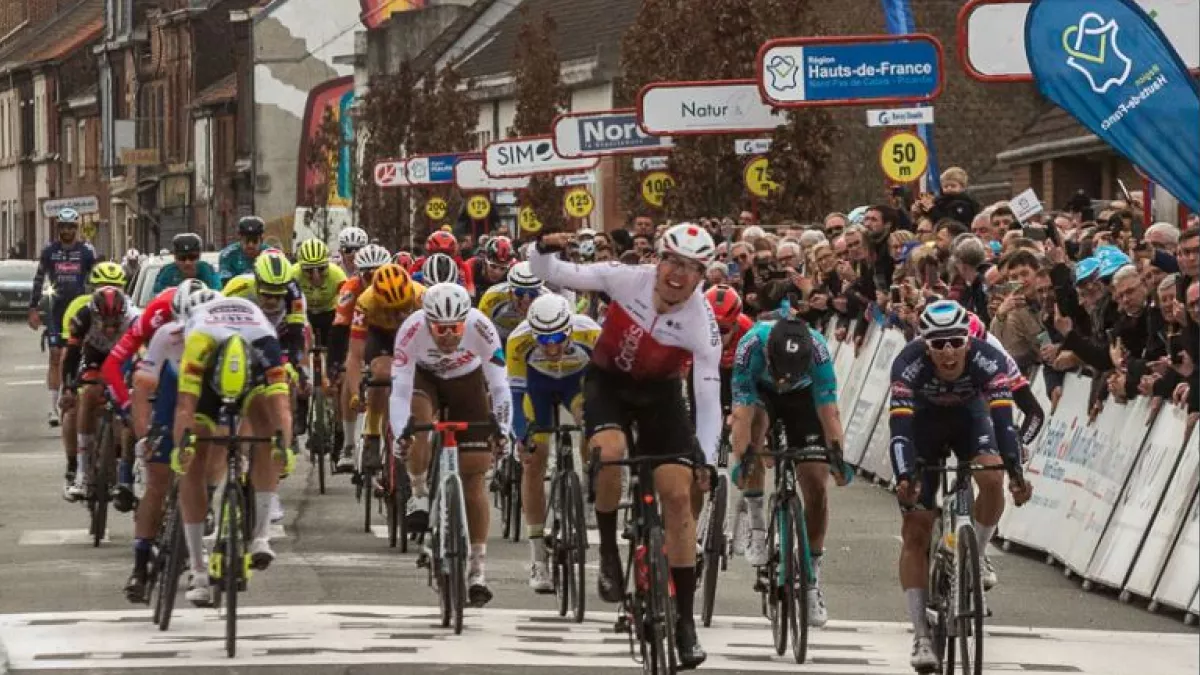 Arrivée du Grand Prix de Denain 2022 Arrivée du Grand Prix de Denain 2022