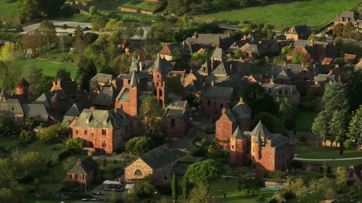 Collonges-la-rouge en  Corrèze 