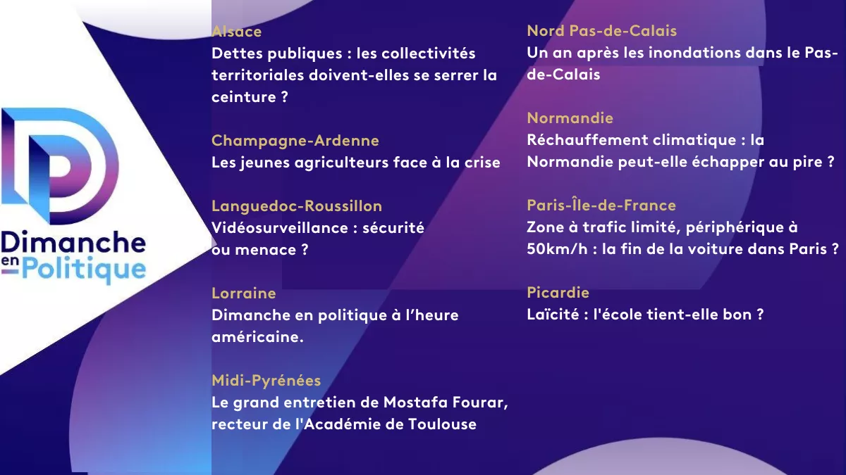 DEP régions 10 nov 24