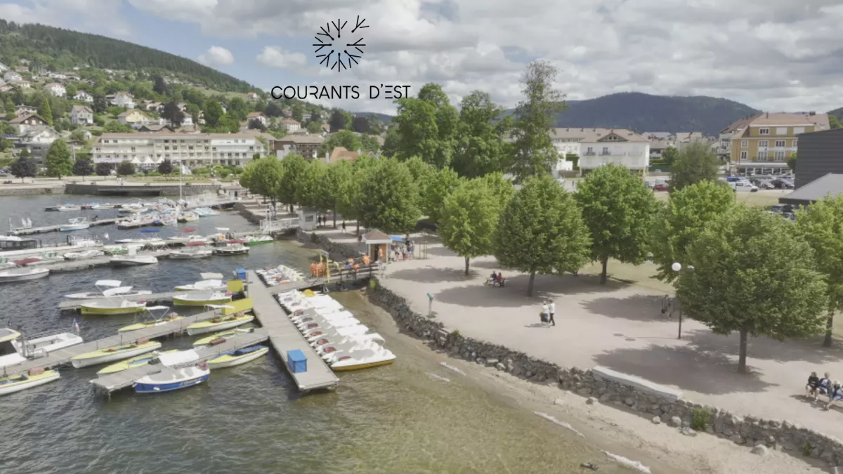 Courants d'Est - Un été à Gerardmer - crédit FTV Courants d'Est - A découvrir à Gerardmer, station balnéaire des Vosges : l'aviron, balades en montagne