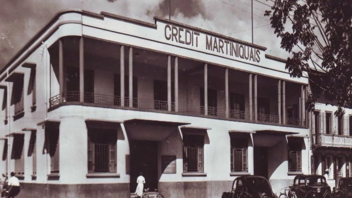 Le Crédit martiniquais en 1956