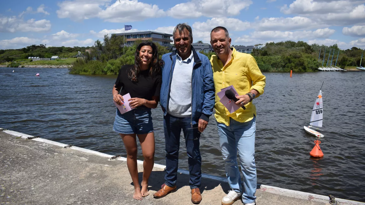 54321 Jeux en Vendée Laura Striano, Jean-René Bernaudeau et Anthony Brulez