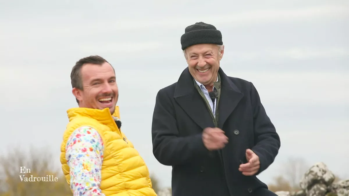 En vadrouile sur la route de Blesle avec Gérard Klein