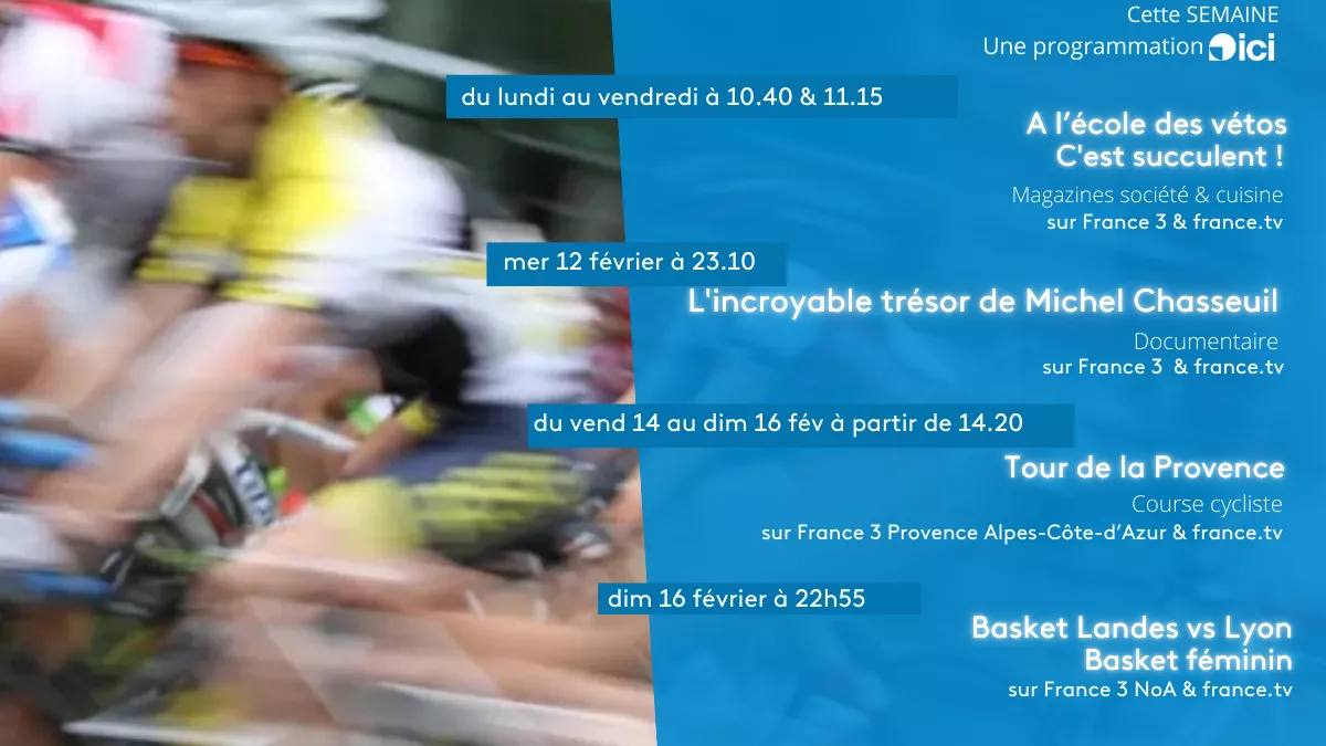 Cette semaine sur ICI 10-16 2025
