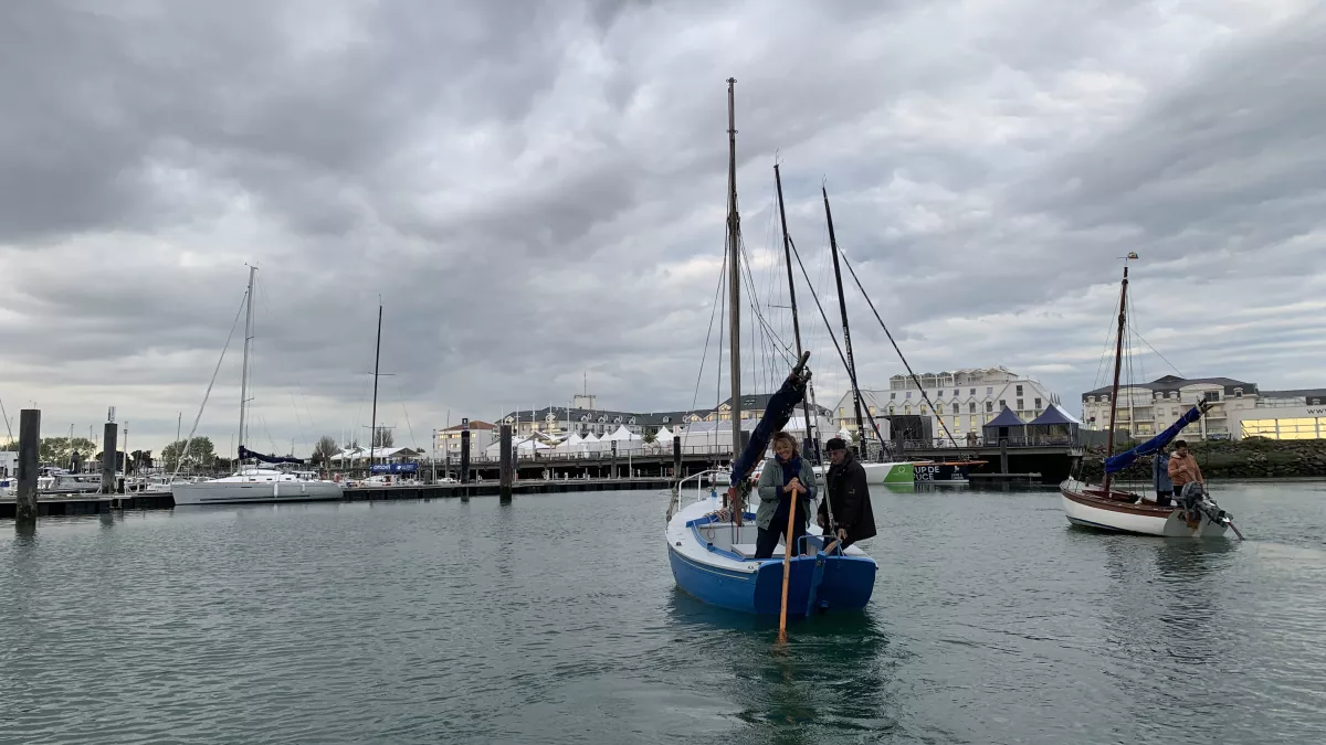 Julie Hattu aux Sables d'Olonne