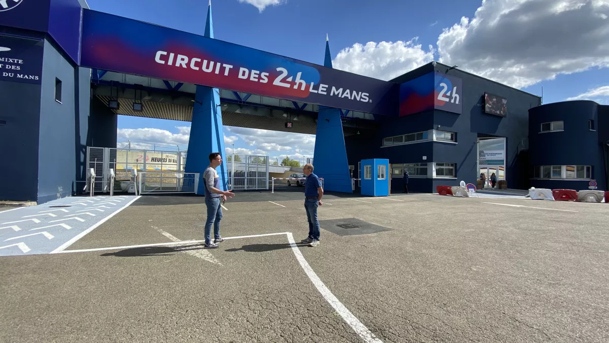 Tournage circuit 24h du Mans