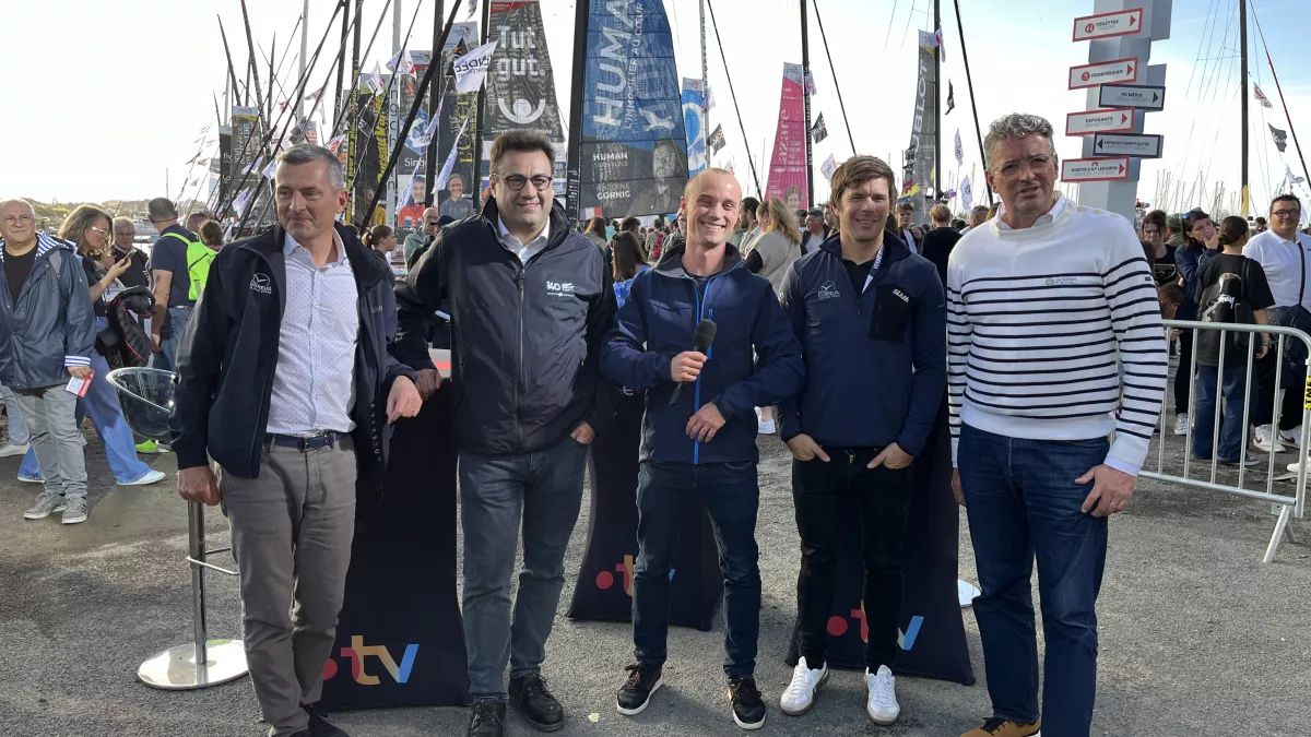 Dimanche en politique ouverture village Vendée Globe