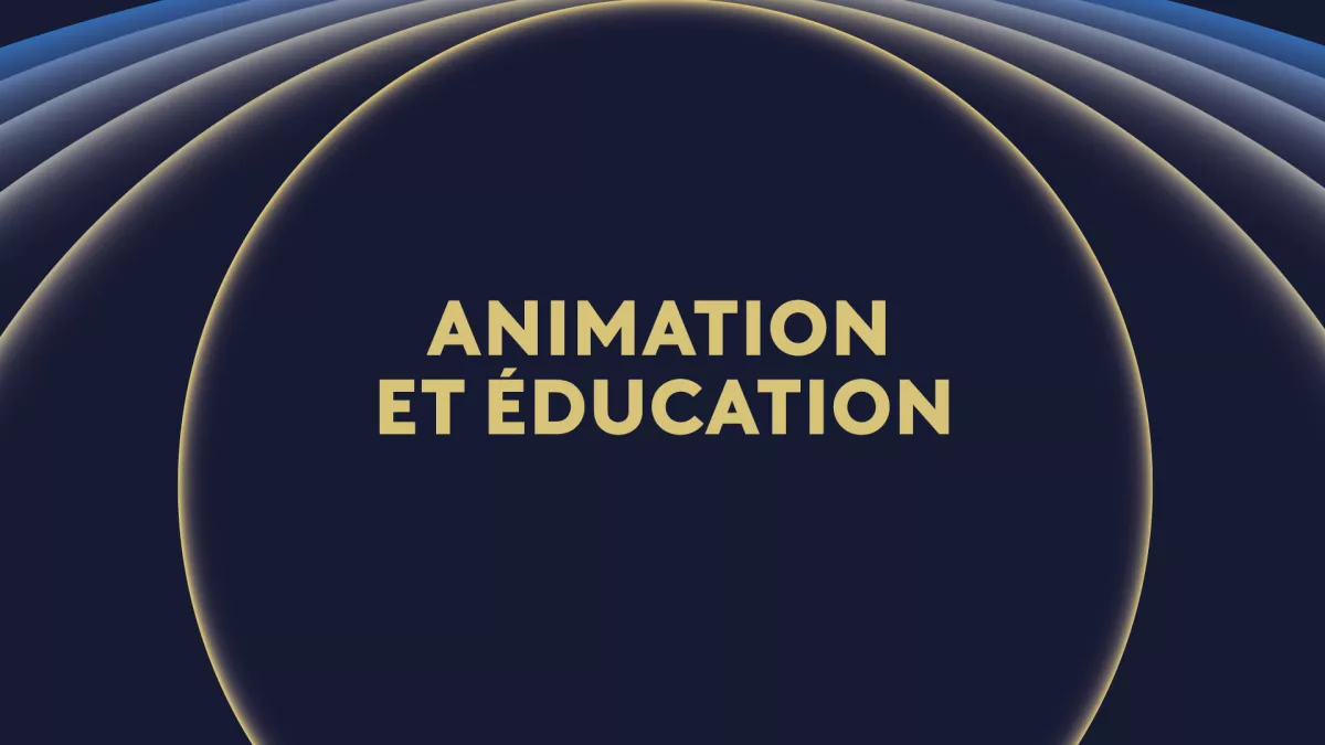 Animation et éducation