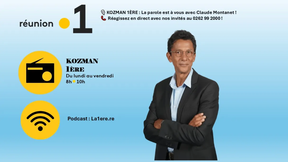 🎙️ KOZMAN 1ÈRE : La parole est à vous avec Claude Montanet !