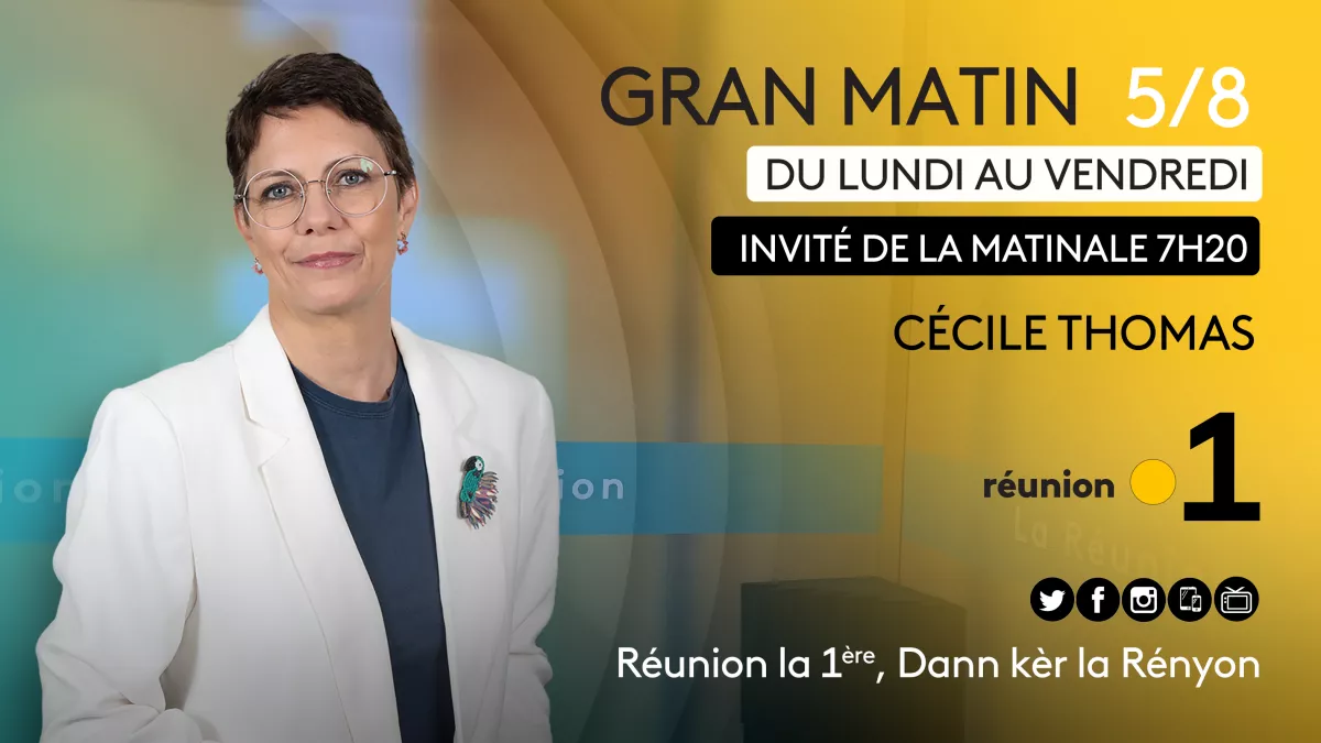 GRAN’ MATIN : L’INVITÉ DE LA MATINALE GRAN’ MATIN L’INVITÉE DE LA MATINALE @RadioRéunionla1ère Mardi 18 février 2025 à 7.20 : Anchya Bamana, Députée RN de la 2ème circonscription de Mayotte