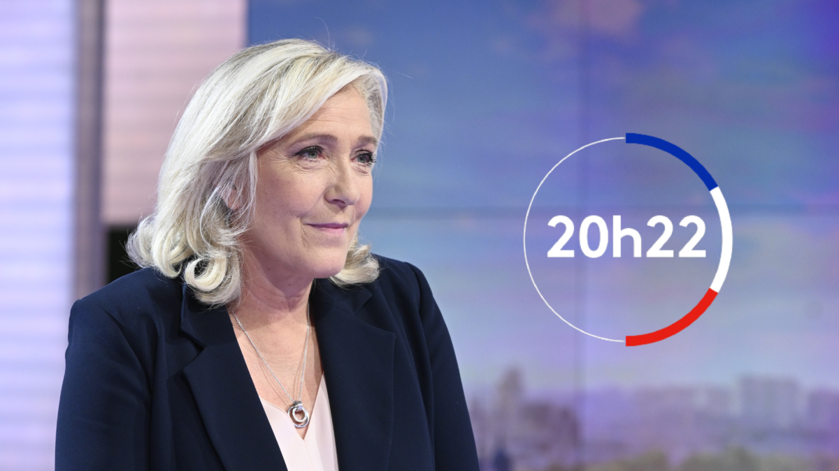 le pen 20h22