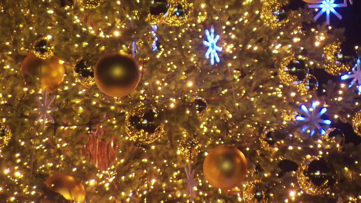 Illuminations de Noël à Nice - Copyright Francetv Illuminations de Noël à Nice - Copyright Francetv