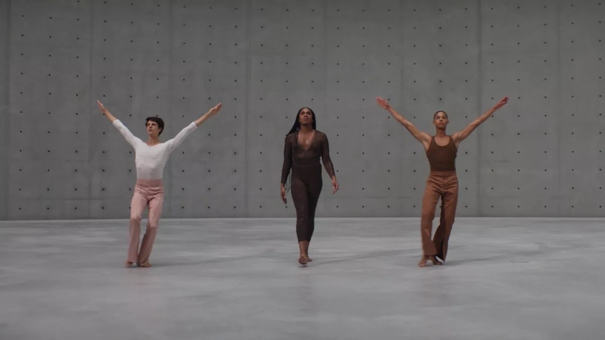 Gerard & Kelly, Panorama, 2021. Vidéo 4K, couleur, son, 23 minutes. Soa de Muse, Guillaume Diop, Germain Louvet. Courtesy des artistes et de la Galerie Marian Goodman. © Adagp Paris, 2024