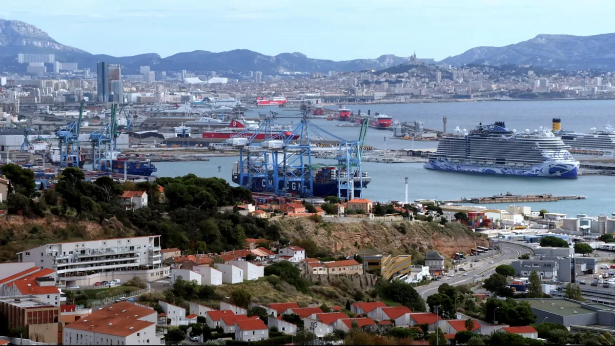 Le port de Marseille de nos jours © Thierry Aguila Callejon Port de Marseille