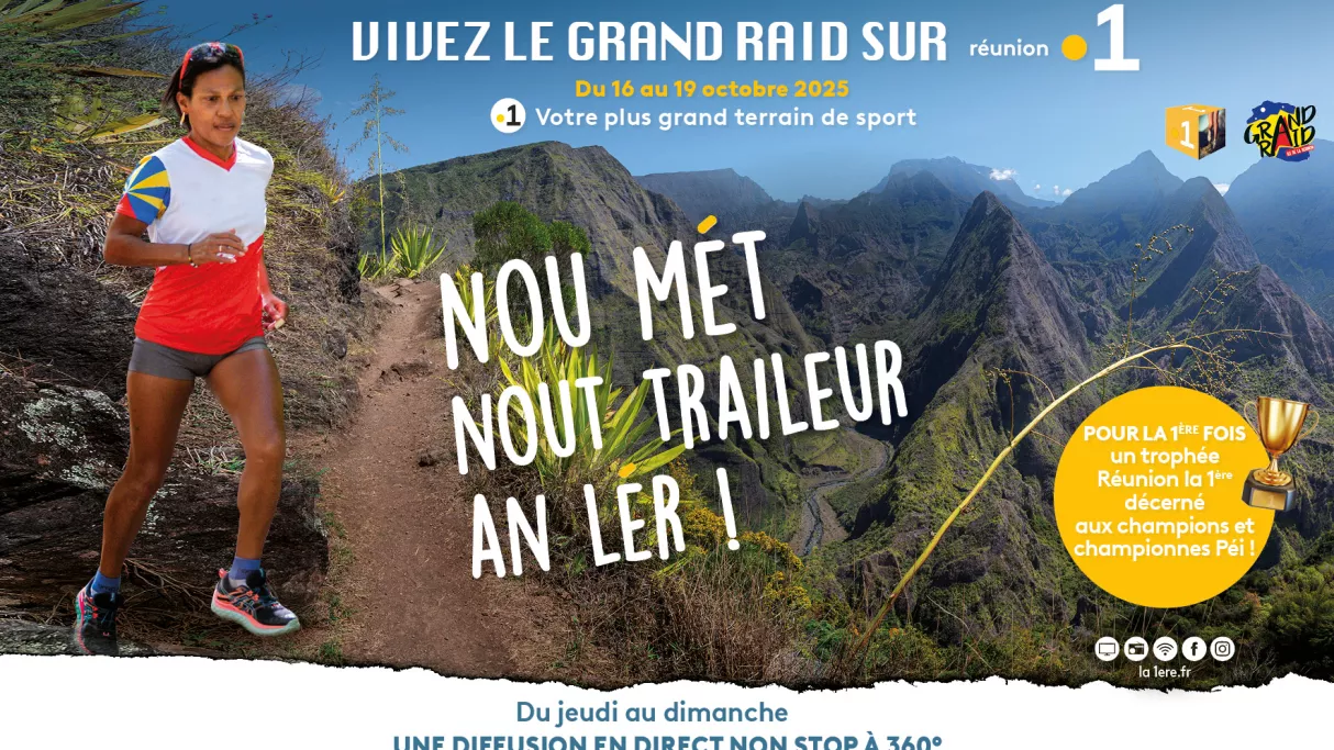 L’évènement de la Diagonale des Fous sur Réunion 1ère, c’est comme si vous y étiez pendant 4 jours et 3 nuits non-stop ! Comme chaque année, au mois d’octobre, toute La Réunion se passionne pour les exploits des championnes et champions de la discipline mais aussi pour tous les raiders dont l’unique objectif est de rallier le stade de la Redoute afin de pouvoir se réjouir en disant : « j’ai survécu ! »  Réunion la 1ère mobilise tous ses talents et ses moyens pour vous offrir une couverture médiatique à 360°