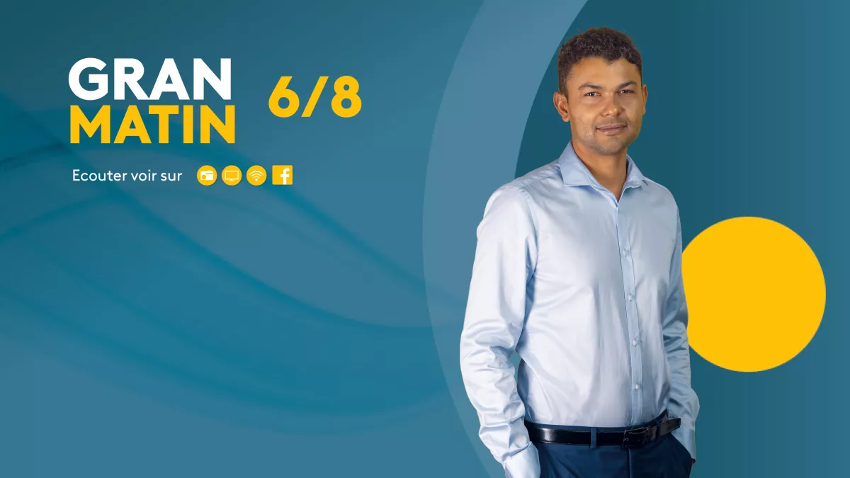 GRAN MATIN - L'INVITE DE LA MATINALE RADIO REUNION LA 1ERE Invité de la matinale du mercredi 23 février 2022 : Maurice Gironcel, président de la CINOR, maire de Sainte-Suzanne, soutien de Fabien Roussel pour la présidentielle.