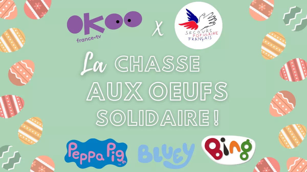 Chasse aux oeufs Secours Populaire x Okoo Chasse aux oeufs Secours Populaire x Okoo
