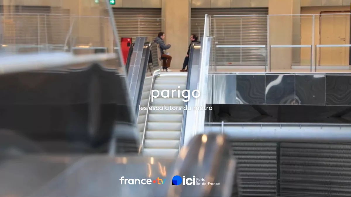 Les escalators du metro