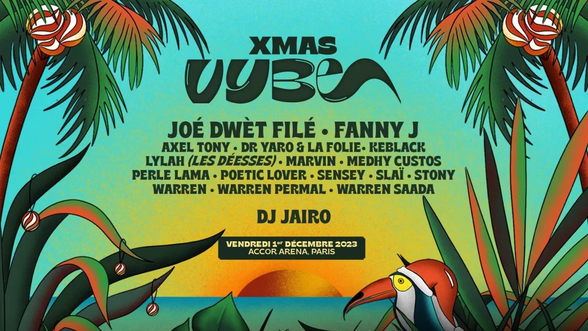 Concert Xmas Vybe 2023 à l'Accor Arena