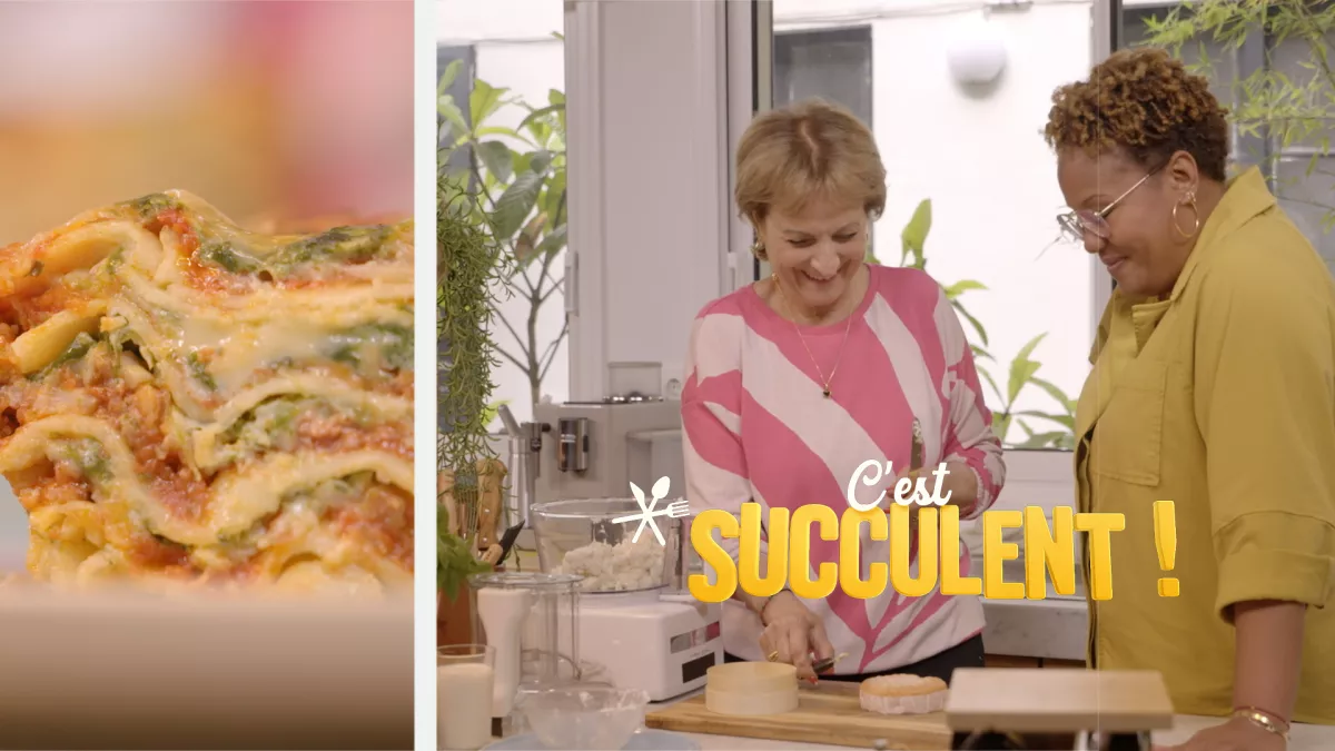 Les lasagnes à l'époisses avec Rosalba Humbert et Leïla Albert - C'est Succulent !